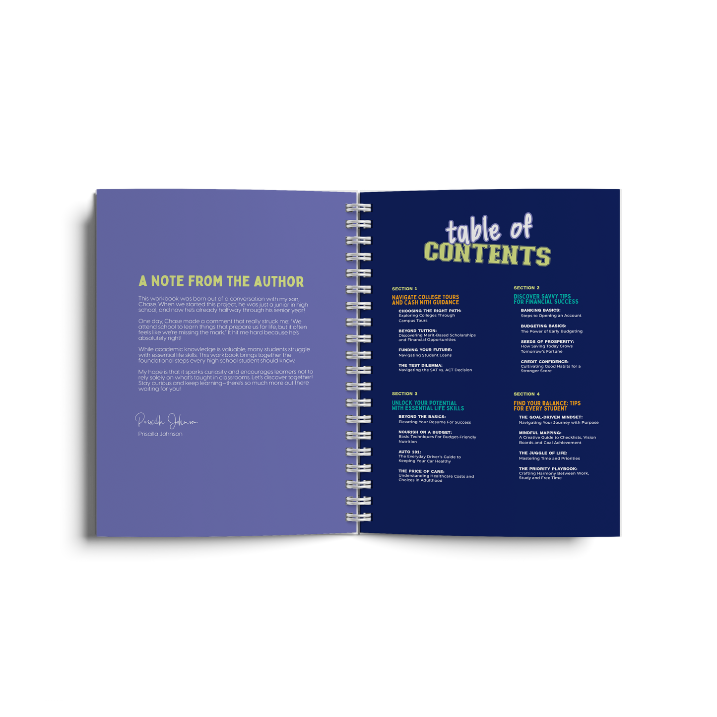 When College Happens: A College Prep Workbook for Students & Families | Simply Stated Workbooks