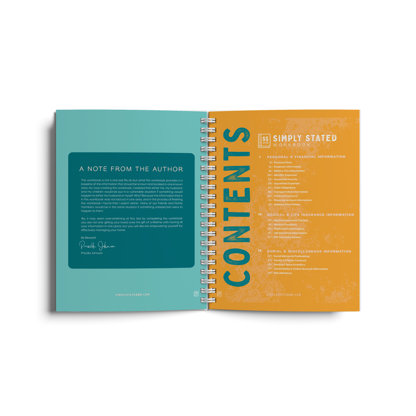 When Life Happens: A Life Organizer for Unexpected Events | Simply Stated Workbooks