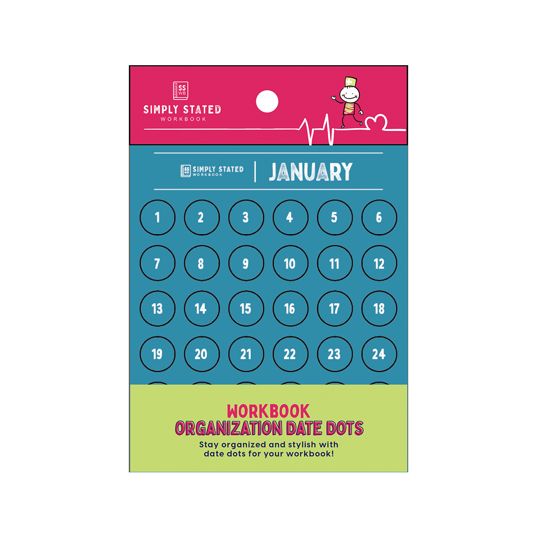 Date Dots – Calendar Stickers for the When Manage Your Care Happens Workbook